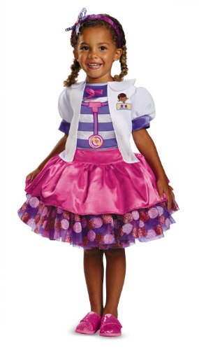 Disguise Disney Doc McStuffins Tutu Deluxe Toddler Girls' Costume, M (3T-4T) by Doc McStuffins