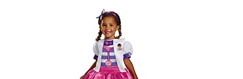 Disguise Disney Doc McStuffins Tutu Deluxe Toddler Girls' Costume, M (3T-4T) by Doc McStuffins