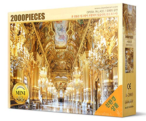 Chamberart 2000 Piece Premium Jigsaw Puzzles Opera Grand Foyer A-2003 from Chamberart