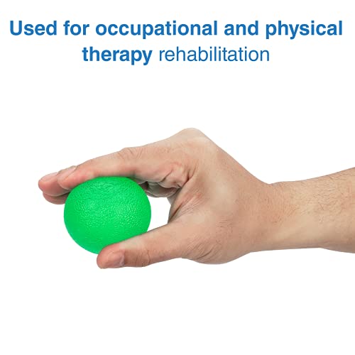 Flint Rehab Orbitals - Hand Exercise Balls - Workout Set of 4 for Carpal Tunnel Pain Relief Therapy - Arthritis - Physical Therapy - Hand Strengthener - Stress Relief - Hand Grip Strengthening by FlintRehab