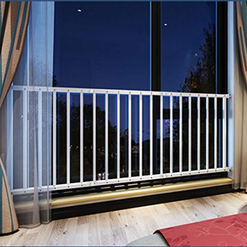 WAOWAO Window Safety Guards for Children Kids Child Toddler Pets Proof Extra Wide White Tension Security Window Guard Gate for Home Fit 31.50"-86.62" Sliding Windows (3 Piece ï¼61.41"-86.61")) by WAOWAO