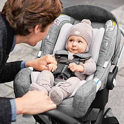 Stokke PIPA by Nuna Car Seat, Black - Ergonomic Design - Effortless Installation - Adjustable Safety Harness & Side Impact Protection - for Babies Up to 32 lbs./32 in. - Base Included from Stokke