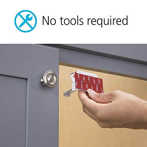 Safety 1St Adhesive Cabinet Latch, 12 Piece, One Size from AmazonUs/DORJ9