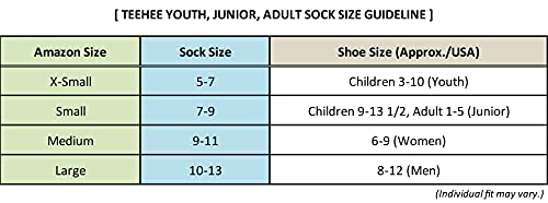 Baseball Socks for Girls Boys Athletic Sports Team Cushion Socks 3-Pairs (Youth (5-7), Yellow) from 