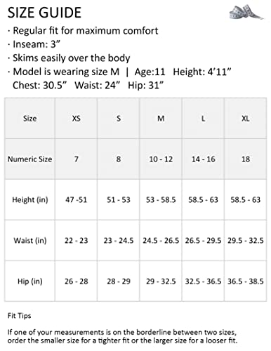 Liberty Pro 4 Pack: Youth Girls Basketball Shorts 3", Mesh Shorts Kids Athletic Clothes Gym Apparel Performance Active Wear (Set 1, Medium) by 