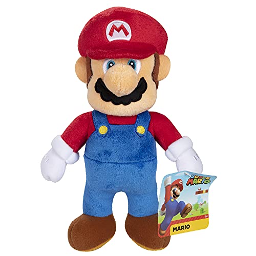 SUPER MARIO Plush Mario Collectible Toy by Jakks