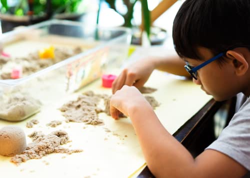 Pure Organic Ingredients Play Sand (5 lb), Eco-Friendly Packaging, Building & Molding, Promotes Creativity, Sandbox & Play Areas, Indoor/Outdoor from Pure Organic Ingredients