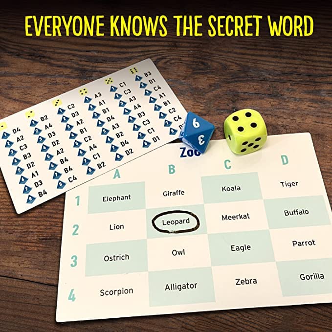 The Chameleon, Award-Winning Board Game for Families & Friends by Big Potato