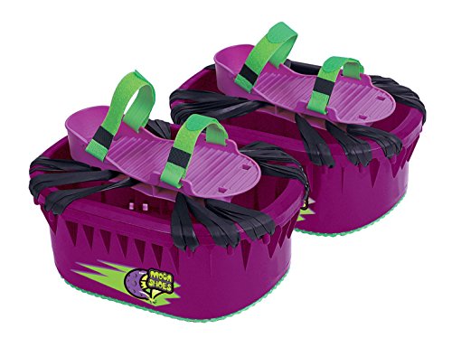 Big Time Toys Moon Shoes Bouncy Shoes, Mini Trampolines For your Feet, One Size, Black, New and improved, Bounce your way to fun, Very durable, No tool assembly, Athletic development, up to 160 lbs from Bog Time Toys