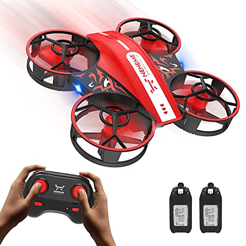 NEHEME NH330 Mini Drones for Kids Beginners Adults, RC Small Helicopter Quadcopter with Headless Mode, Auto Hovering, Throw to Go, 3D Flip and 2 Batteries, Indoor Flying Toys/Gift for Boys Girls from NEHEME