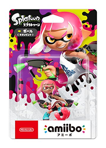 Nintendo amiibo - Inkling Girl (Neon Pink) (Splatoon series) Japan Import (Original Version) from Nintendo