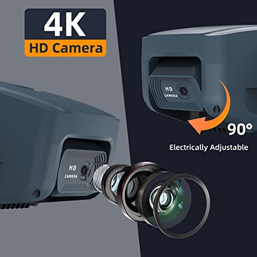 X15 Drone with Camera for Adults 4K, Foldable FPV Drones, RC Quadcopter Multirotors with 5G Transmission, Electronically Camera, One Key Start, Altitude Hold, 3D Flip, Custom Route, 2 Batteries by X-IMVNLEI