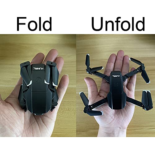 NEW Super Small Mini Drones with Camera for Adults 4K Drones for Kids Beginners Toy Quadcopter with APP FPV Video, Altitude Hold, Headless Mode, Trajectory Flight (1 Battey&720P WiFi Camera, Orange) by Lozenge