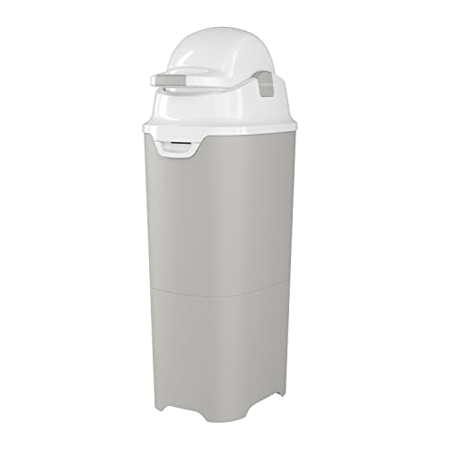 Foundations Premium Tall Diaper Pail with Airtight Lid, Diaper Disposal for Childcare Centers and Home Use (Gray) from Foundations