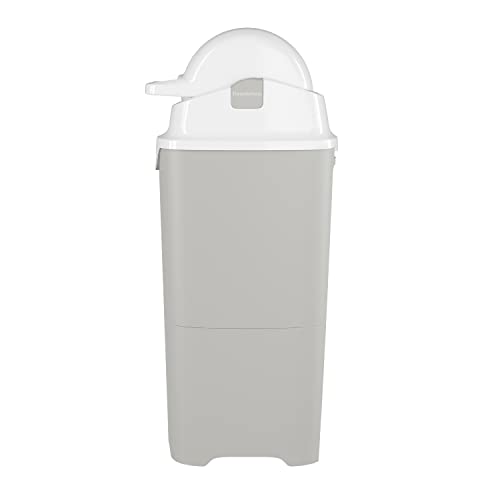 Foundations Premium Tall Diaper Pail with Airtight Lid, Diaper Disposal for Childcare Centers and Home Use (Gray) from Foundations