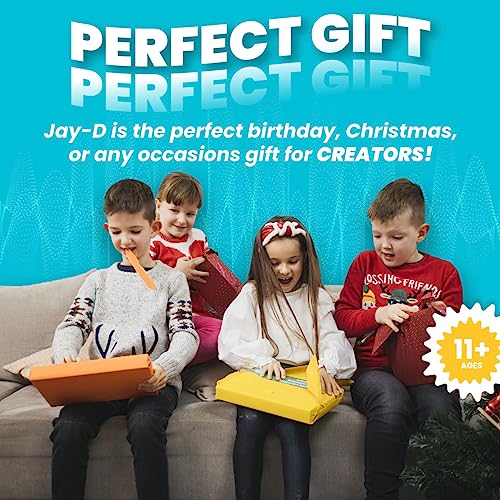 CircuitMess Jay-D - DJ Mixtable Kit | Learn Electronics and Coding | STEM Projects for Kids Ages 11+|STEM Building Toy | Music Education Kit| Learn Audio Engineering and Sound Production| Science kit from CircuitMess