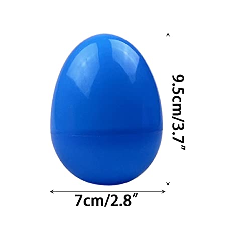 Jofan 6 Pack Prefilled Jumbo Plastic Easter Eggs with Light Up Dinosaur Bath Toys Inside for Kids Boys Girls Toddlers Easter Basket Stuffers Gifts Party Favors from Jofan