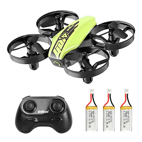UDI U46 Mini Drone for Kids 2.4Ghz RC Drones with Auto Hovering Headless Mode Nano Quadcopter, Red by Udirc