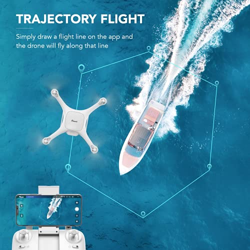 Potensic P5 FPV Drone with 2.7K Camera Live Video for Adults and Kids, Quadcopter Helicopter with Gravity Sensor, Altitude Hold, Headless Mode, Trajectory Flight and 3D Flip, 40 Mins Flight Time from Potensic