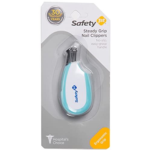 Safety 1st Steady Grip Infant Nail Clipper (Colors May Vary) by Safety 1st