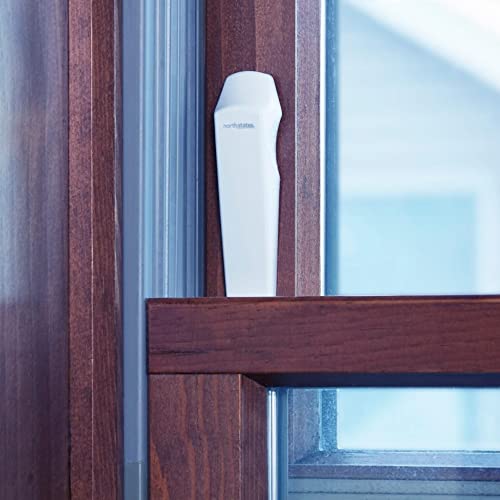 Toddleroo by North States Sliding Window & Door Wedge Locks | Limits The Space That Windows and Sliding Doors can Open | No Tools Required | Baby proofing with Confidence (4-Pack, White) from AmazonUs/NOFT9