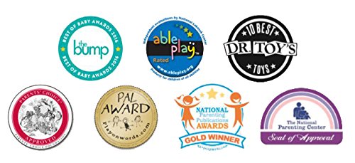 SmartNoggin NogginStik Developmental Light-Up Rattle - Encourage Developmental Milestones from Infant - 12 months from SmartNoggin