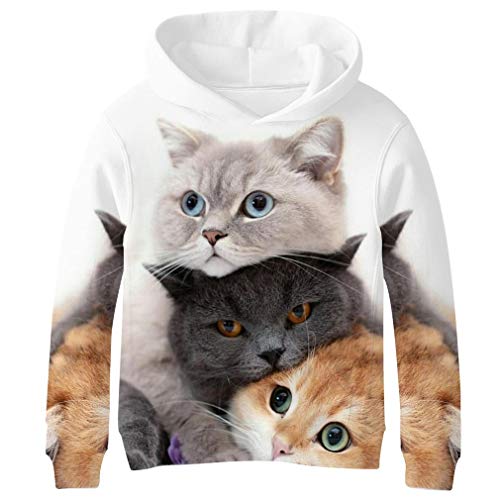 SAYM Big Girls Galaxy Fleece Pockets Sweatshirts Jacket Pullover Hoodies NO21 M from 