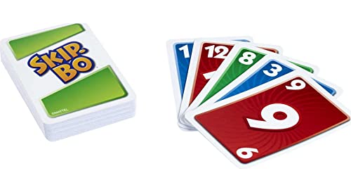 SKIP BO Card Game from Mattel