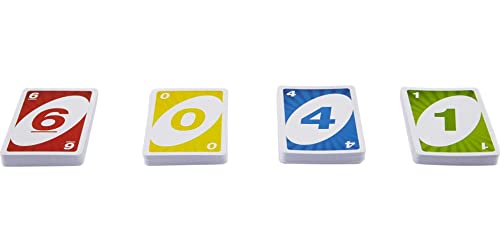 UNO - Classic Colour & Number Matching Card Game - 112 Cards - Customizable & Erasable Wild - Special Action Cards Included - Gift for Kids 7+, W2087 from Mattel