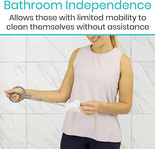 Vive Tong Wiping Aid - Self Wiper Long Handle from Vive Health
