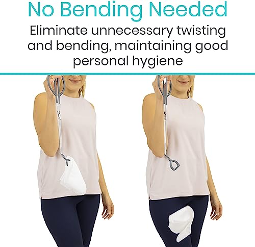 Vive Tong Wiping Aid - Self Wiper Long Handle from Vive Health