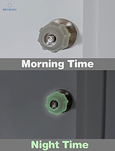 Remedic Doorknob Grips - Arthritis & Senior Living Aids, Open Doors Easily,Glow in The Dark Set of 4â¦ by remedic