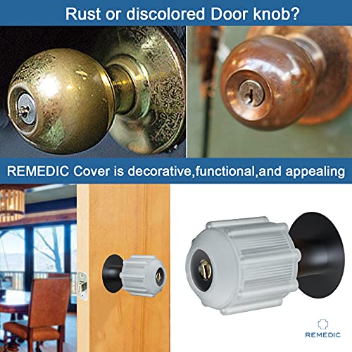 Remedic Doorknob Grips - Arthritis & Senior Living Aids, Open Doors Easily,Glow in The Dark Set of 4â¦ by remedic