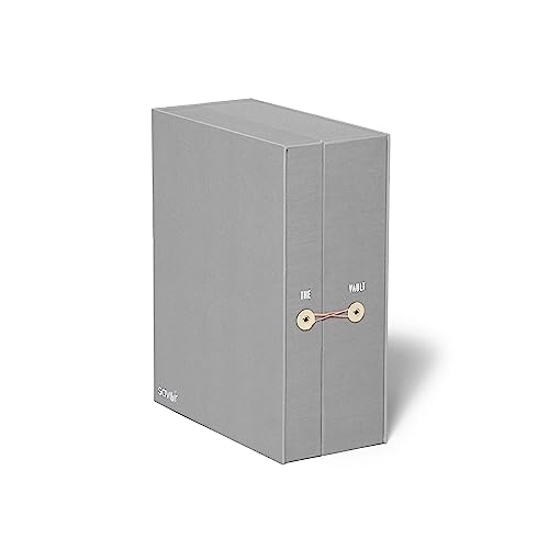 Savor | Baby All-in-One Organizer | Gray â Fabric Bound Acid-Free Newborn Keepsake and Memory Organizer with Labels for Pregnancy, Motherâs Day, Baby Shower, New Baby and Maternity Gifting by Savor