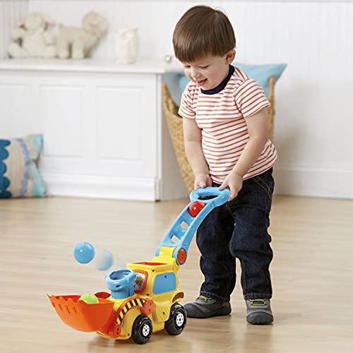 VTech Pop-a-Balls Push & Pop Bulldozer,Yellow by V Tech