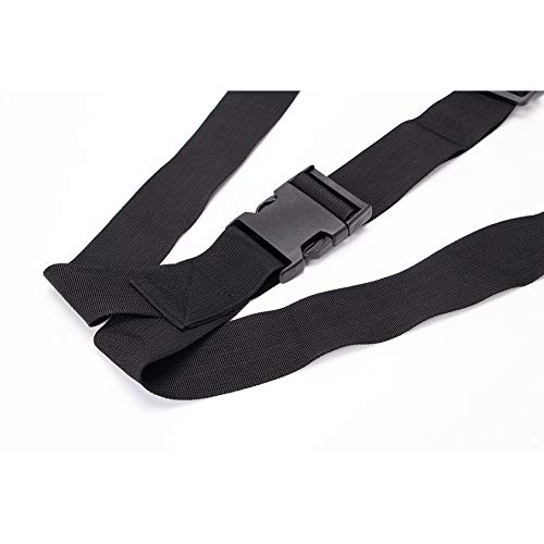 Wheelchair Seat Belt, Adult Wheelchair Harness Restraint, Safety Belt for Elderly, Adjustable Wheelchair Safety Harness, Heavy Duty Medical Restraints Chest Harness, Patients Non-Slip Wheelchair Strap by ZhuoLang