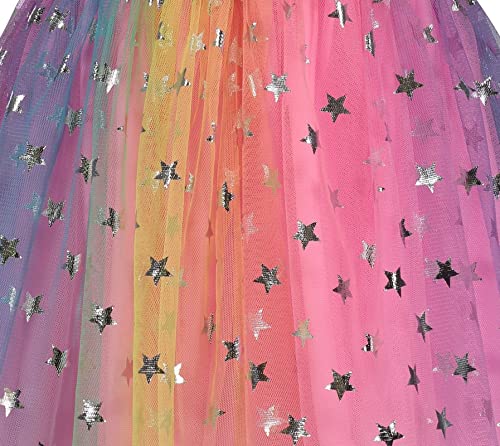 JoJo Siwa Little Girls Mesh Skirt Tulle Stars 6-6X from 