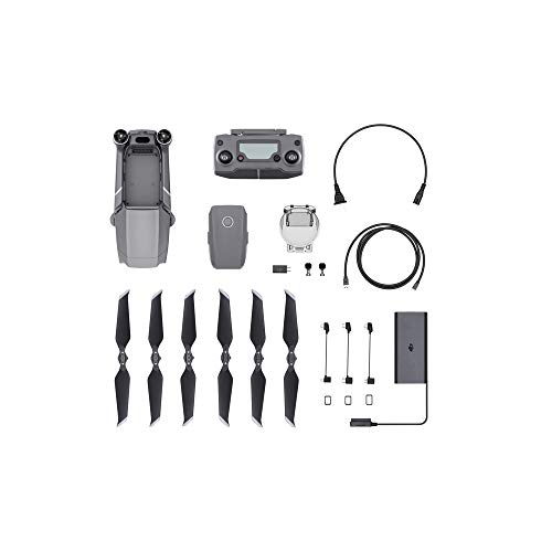 DJI Mavic 2 Pro - Drone Quadcopter UAV with Hasselblad Camera 3-Axis Gimbal HDR 4K Video Adjustable Aperture 20MP 1" CMOS Sensor, up to 48mph, Gray from DJI