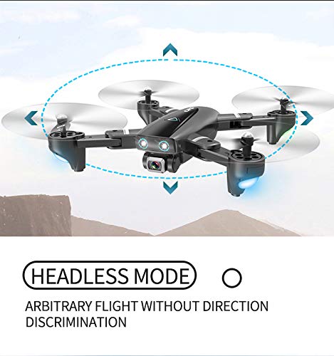 S167 Foldable GPS FPV Drone with 4K Camera Live Video for Beginners, RC Quadcopter with GPS Return Home, Follow Me, Gesture Control, Circle Fly, Drone for Adult with 3 Batteries by MiXXAR