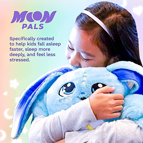 Moon Pals Weighted Plush Animals - Bo, 5lb Therapeutic Stuffed Animal - Huggable Sensory Plushie for Naturally Reduced Stress & Anxiety, Deeper Sleep & Better Focus - Non-Toxic & BPA Free Durable by Moon Pals