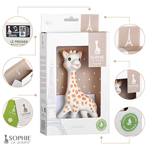 Vulli Sophie The Giraffe New Box, Polka Dots, One Size from caliSSON Inc