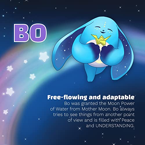 Moon Pals Weighted Plush Animals - Bo, 5lb Therapeutic Stuffed Animal - Huggable Sensory Plushie for Naturally Reduced Stress & Anxiety, Deeper Sleep & Better Focus - Non-Toxic & BPA Free Durable by Moon Pals