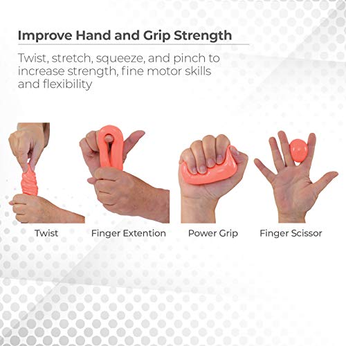 Sammons Preston-64048 Therapy Putty for Physical Therapeutic Hand Exercises, Flexible Putty for Finger and Hand Recovery and Rehabiliton from Patterson Medical Holdings Inc.