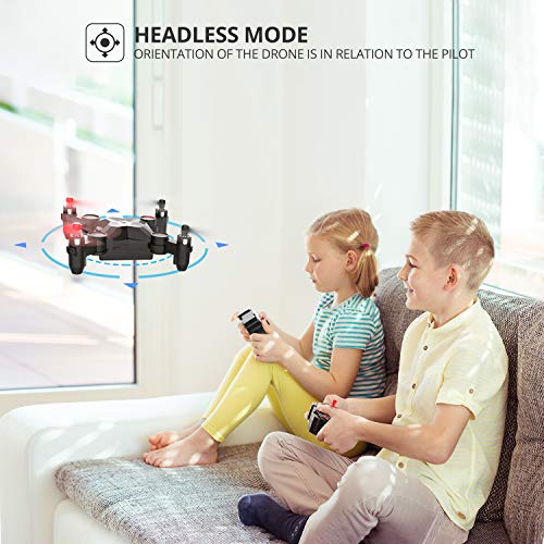 Holy Stone HS190 Foldable Mini Nano RC Drone for Kids Gift Portable Pocket Quadcopter with Altitude Hold 3D Flips and Headless Mode Easy to Fly for Beginners from Holy Stone