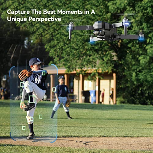 Ruko F11Gim Drones with Camera for Adults, 2-Axis Gimbal 4K EIS Camera, 2 Batteries 56Mins Flight Time,Brushless Motor, 5GHz FPV Transmission, GPS Auto Return Home, 5times Zoom No Fisheye from Ruko