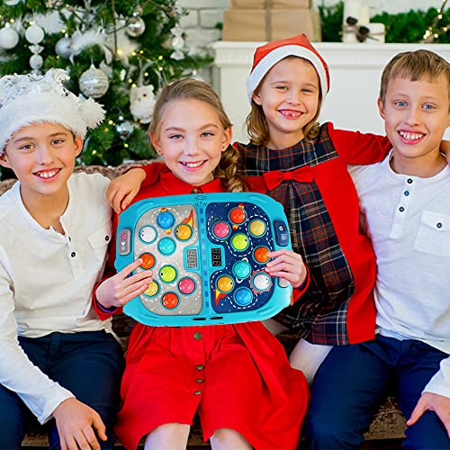 Whack A Mole Game, Toys for 3 4 5 6 Year Old Boys, 16X12 Inch Large Size, PK Mode for Two Kids, Pounding Toy with Sound and Light, Interactive Educational Toys, Early Developmental Toys for Kids from ANNKIE