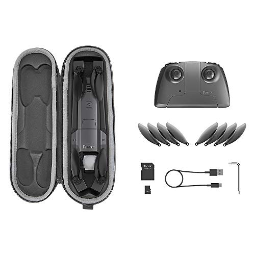 Parrot PF728000 ANAFI Drone, Foldable Quadcopter Drone with 4K HDR Camera, Compact, Silent & Autonomous, Realize your shots with a 180Â° vertical swivel camera, Dark Grey from Parrot