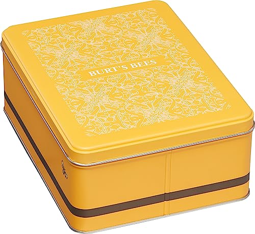 Burt's Bees Mama Bee Gift Set with Tin, 3 Pregnancy Skin Care Products - Leg & Foot Cream, Belly Butter and Original Beeswax Lip Balm from Burt's Bees, Inc.