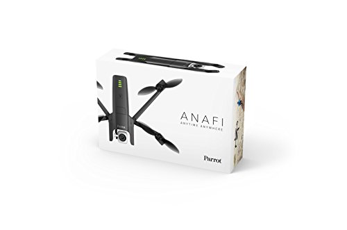 Parrot PF728000 ANAFI Drone, Foldable Quadcopter Drone with 4K HDR Camera, Compact, Silent & Autonomous, Realize your shots with a 180Â° vertical swivel camera, Dark Grey from Parrot