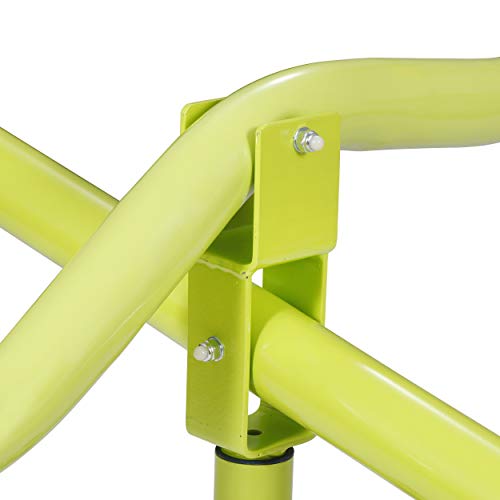 Nova Microdermabrasion Kids Seesaw Swivel Teeter-Totter Home Playground Equipment, 360 Degrees Rotating Safe, Outdoor Fun for Kids, Toddlers, Boys, Children (4 Seats) from Nova Microdermabrasion